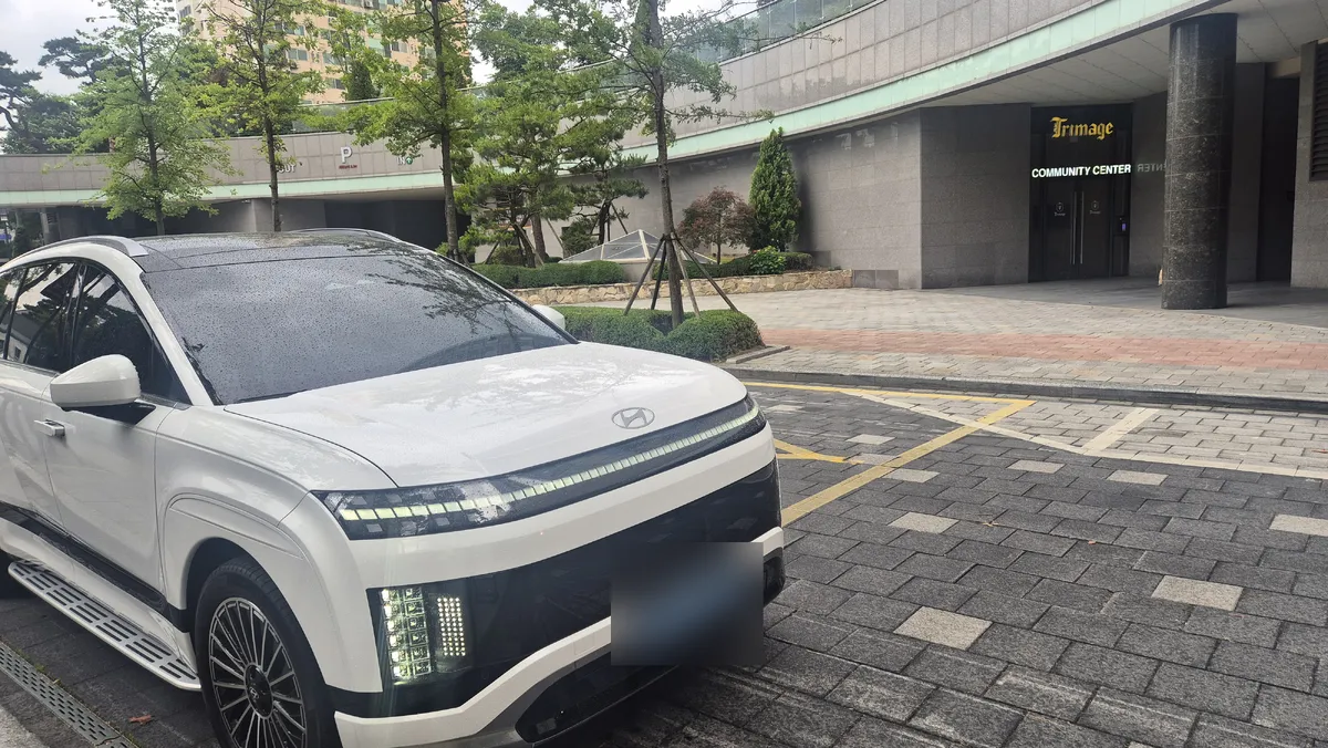 남양주시 현대자동차 전기 SUV 전면 근접 실차 확인 상담